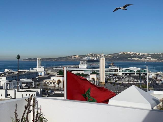 Tanger *Maison avec terrasse et vue sur la mer * Eksteriør bilde